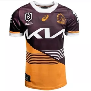 NEW 2024 NRL Broncos Jerseys Broncos RUGBY LEAGUE Brisbane Broncos Jersey 2XL - Picture 1 of 2