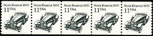 US - 1985 - 11 Cents Dark Green Stutz Bearcat # 2131 PNC5 Plate #1 - Antique Car
