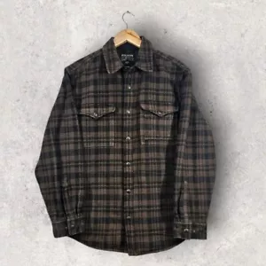 Filson Camicia Jac a Quadri Dorso 100% Cotone Giacca M - Foto 1 di 6