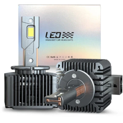 LED D1S 6000K BRIGHT 66140 66144 85410 85415 REPLACE HID XENON HEADLIGHT BULBS - Image 1 of 4