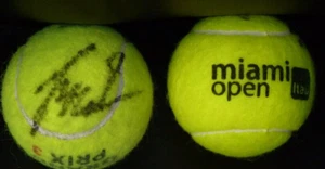 ELENA RYBAKINA SIGNED MIAMI OPEN TENNIS BALL - Picture 1 of 1
