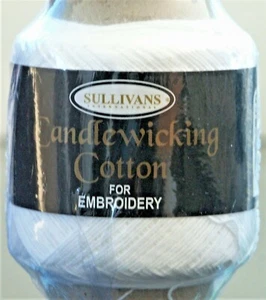 Candlewicking Cotton for embroidery White Colour 25grams 739301402502 40250 NEW - Picture 1 of 5