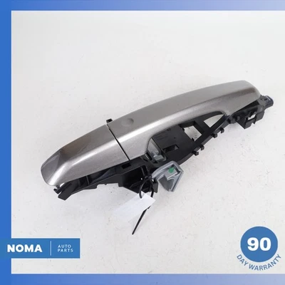 Jaguar X761 F-Pace 2018 manija de puerta trasera izquierda o derecha con llave Go Silver OEM Foto 1 de 4