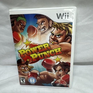 Power Punch Game (Nintendo Wii, 2010) Complete With Manual CIB - TESTED - Picture 1 of 4