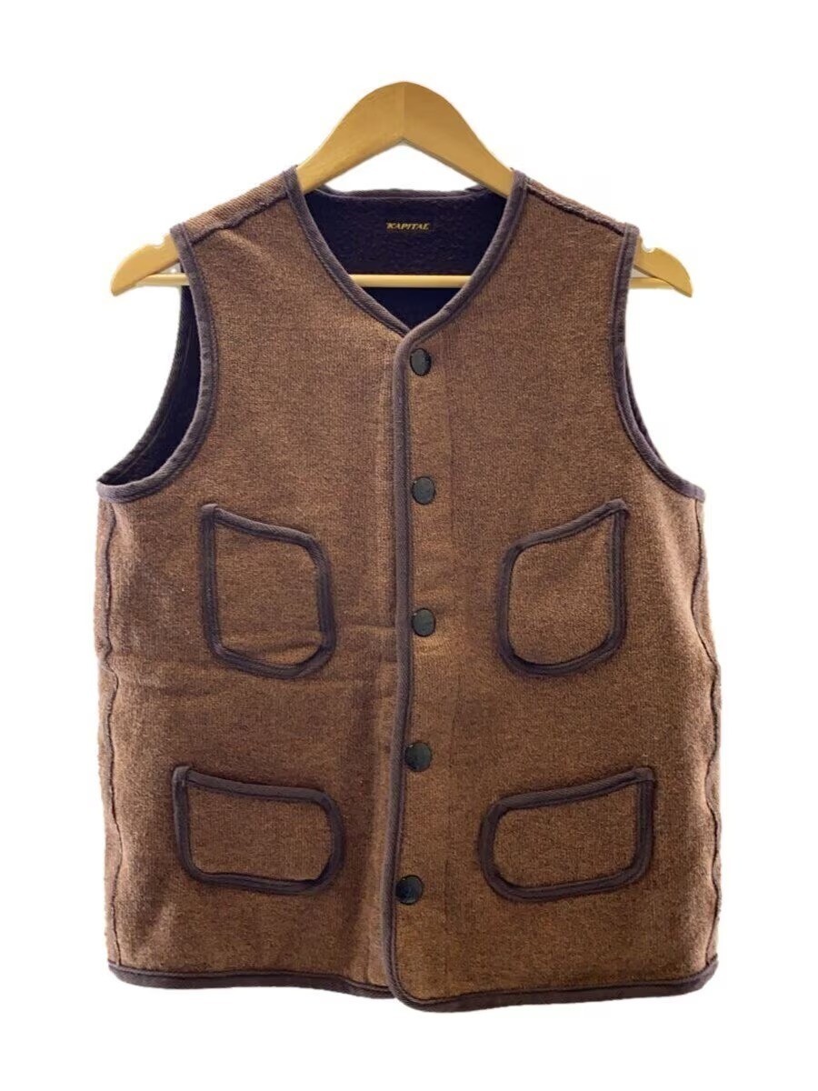 トップス KAPITAL stripe work vest KAPITAL stripe work vest | eBay