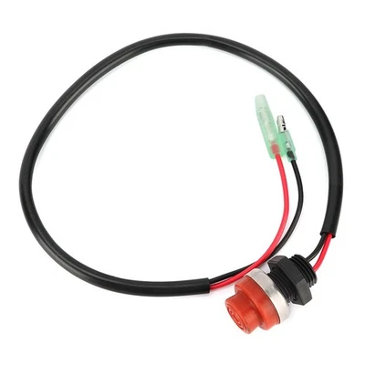 KooingTech Engine Start Button, Line Length 17.72 Inches Outboard Engine Swit...