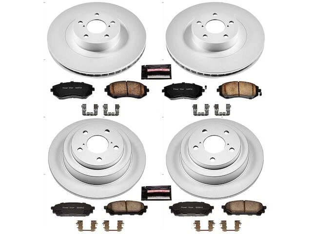 Kit de pastillas de freno delanteras y traseras y rotor para Subaru Impreza 2004 2003-2005 WC453RC Foto 1 de 1