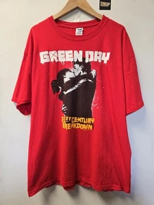 Camiseta Green Day 21st Century Breakdown Tour Años 2000 XXL 2009 Rock N Roll - Imagen 1 de 7