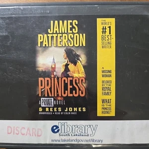 Princess: A Private Novel - Audio CD By Patterson, James - Picture 1 of 1