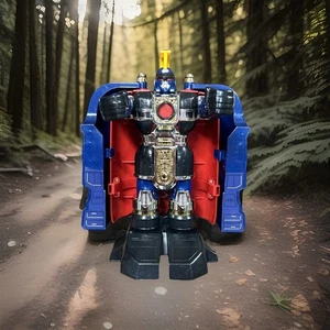 1996 Bandai Power Rangers Zeo Deluxe Auric The Conqueror Zord. - Bild 1 von 10