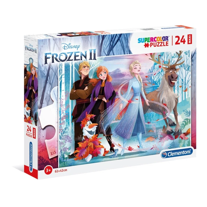Puzzle Maxi Disney Frozen 2 24pz Bambina piccola Clementoni