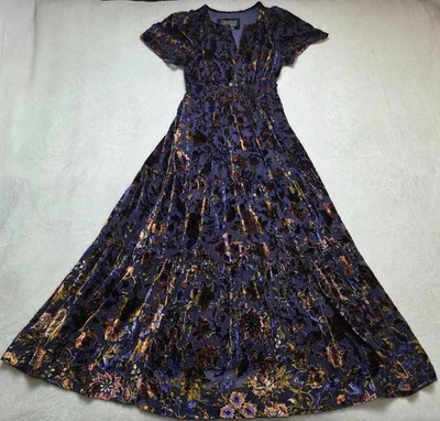 XS By Anthropologie The Somerset maxi dress: velvet edition - Image 1 of 4