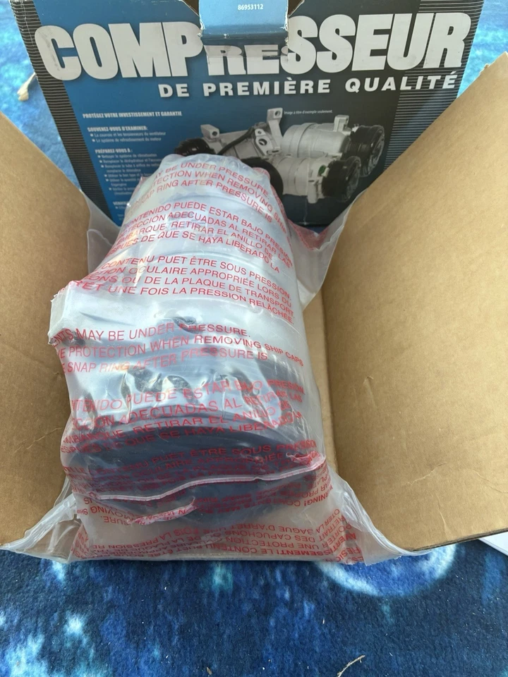 58956 4 季四季空调交流压缩机适用于 De Ville 带离合器 Eldorado — 第 1/4 张图片