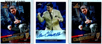 Cartão automático VAN CHANCELLOR 1998 Pinnacle WNBA Arena & Court 3-RC/Leaf #/25🏀COMETS - Imagem 1 de 2