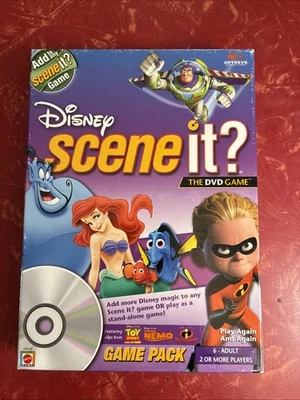 Disney SCENE IT? The DVD Game - Trivia Game Pack 2005 NEW IN BOX - SEALED - Image 1 of 4