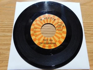 The Hullaballoos - Roulette 45 RPM - Party Doll / I'm Gonna Love You Too - Picture 1 of 2