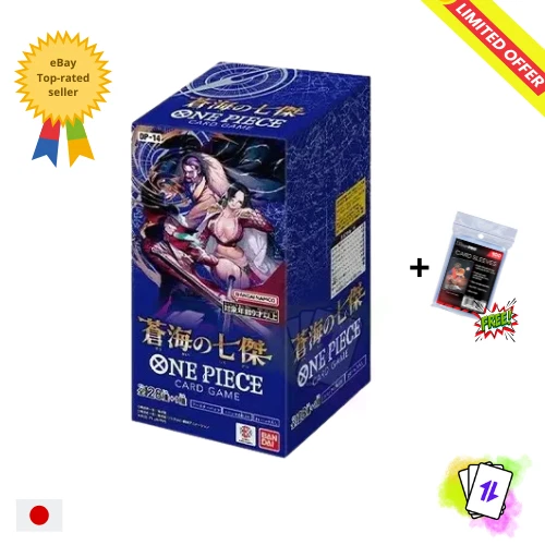 One Piece OP-14 The Azure Sea's Seven Box OP14 Japanese Card Game JAP PREORDER - Imagen 1 de 1