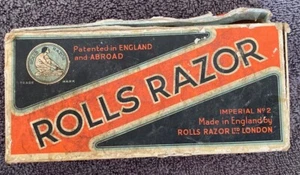 Vintage Rolls Rasiermesser Imperial No2 Made In England mit Box und Zubehör - Bild 1 von 11