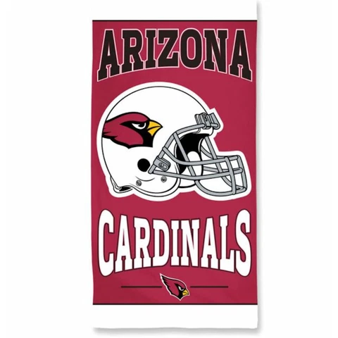 Officially Licensed NFL Arizona Cardinals Beach Towel, 30" x 60" Cover
