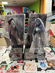 Tim Burton's Corpse Bride Emily & Victor 12" McFarlane Fashion Doll Set - 2005 - Picture 1 of 16