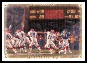 2008 Upper Deck Masterpieces #79  Scott Norwood  Buffalo Bills