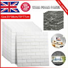20X3D Faux Brick Wall Decal Self-adhesive Tile Sticker Waterproof Bedroom Decor*