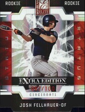 2009 Donruss Elite Extra Edition Status Baseball Card #95 Josh Fellhauer/100