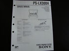 Original Service Manual Schaltplan Sony Ps Lx300h