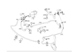 Mercedes Benz SL65 AMG SL550 SL400 SL450 2013-2020 Circulation Pump 2048350364 - Picture 1 of 1