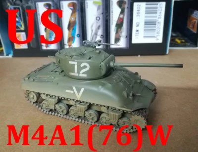 Easy Model 1/72 US M4A1 Sherman Middle Tank (76)w Israeli Armored Brigade #36250 - Image 1 of 4