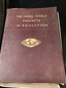 THE VISUAL WORLD PROJECTS IN EDUCATION BEFORE INTERNET LEARNING STENCILS 1960S + - Picture 1 of 8