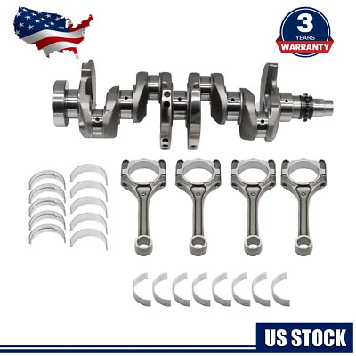 1.6L Engine Crankshaft Con Rods & Bearing Set For 2012-2019 Hyundai KIA SOUL RIO - Image 1 of 4