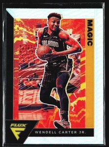 WENDELL CARTER JR. 2020-21 FLUX SILVER #127 PARALLEL ORLANDO MAGIC