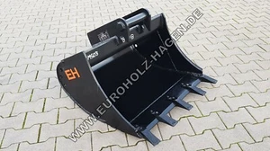 EH Tieflöffel passend für MS03 800 mm SW03 Baggerlöffel Baggerschaufel 80cm 3-4t - Bild 1 von 11