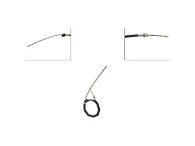 For 1980-1983 Ford F100 Parking Brake Cable Rear Left Dorman 13767PKQC 1981 1982 - Image 1 of 2