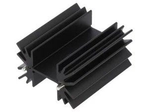 657-20ABPE Radiator: geprägt TO220 schwarz L: 25,4mm W: 25,4mm H: 50,8mm Wakefie - Picture 1 of 1