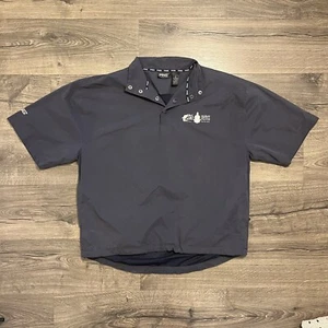 Ping Collection Windbreaker Short Sleeve Golf Jacket Pullover Button Top - Small - Picture 1 of 10
