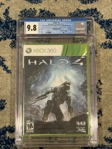 HALO 4 Graded CGC 9.8 Xbox 360 FRENCH VERSION A+ Sealed 2012 343 Studios ๐ช - Picture 1 of 4