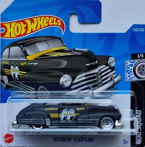Hot Wheels 2022 ́47 Chevy Chevrolet Fleetline Mooneyes - Imagen 1 de 4