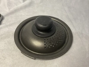 🎆 Tramontina Blocco e Scarico Salsa Padella Coperchio di Ricambio SOLO Nero 7-1/4" - Foto 1 di 5