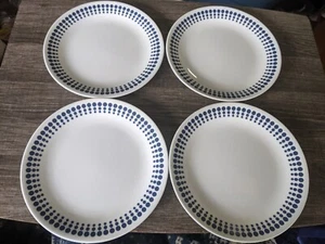 CORELLE SPOT ON LUNCH PLATES 8.5 INCH x4 NEW FREE USA SHIP MUST READ DESCRIPTION - Picture 1 of 4