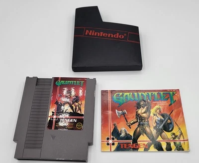 NES - Guantelete - con funda y libro de instrucciones - Funciona Foto 1 de 3