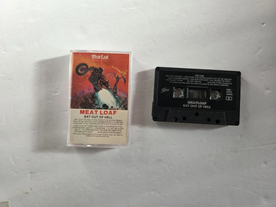 Meat Loaf - Bat Out Of Hell - Cassette Tape - Image 1 of 1