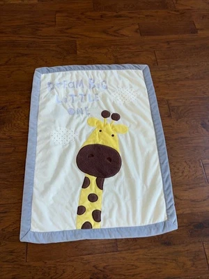 HTF Toys R Us 考拉婴儿贴花长颈鹿毯梦幻大小一号/夏尔巴人 — 第 1/4 张图片