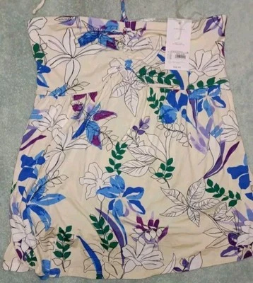 Large Floral maternity top. Neck Tie Strap. Size L. New Ingrid Isabel - Image 1 of 4