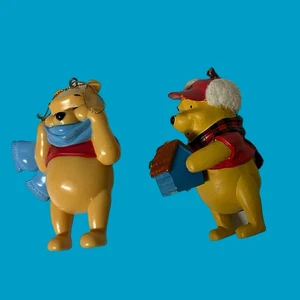 2 Disney Winnie The Pooh Christmas Ornaments - Picture 1 of 3