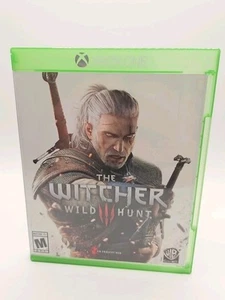 Witcher 3 III Wild Hunt Microsoft Xbox One Completo con Manual y Cubierta Deslizante - Imagen 1 de 6