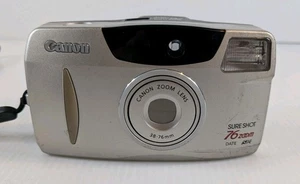 Canon Sure Shot 76 Zoom Point & Shoot 35mm Film Camera Tested / Working - Picture 1 of 10