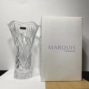 Jarrón Waterford Marquis Firmado HONOR Corte Cristal 10" Alemania Nuevo en Caja Descatalogado - Imagen 1 de 7