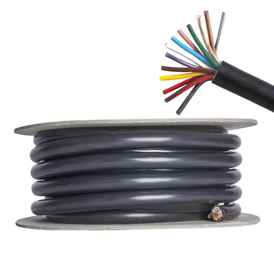 13 Core Multi Core Cable PVC 12V 24V - Wire Trailer Caravan Automotive Marine - Image 1 of 2
